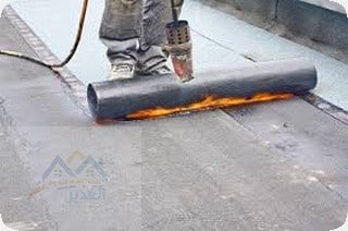 عازل حراري فوق البلاط